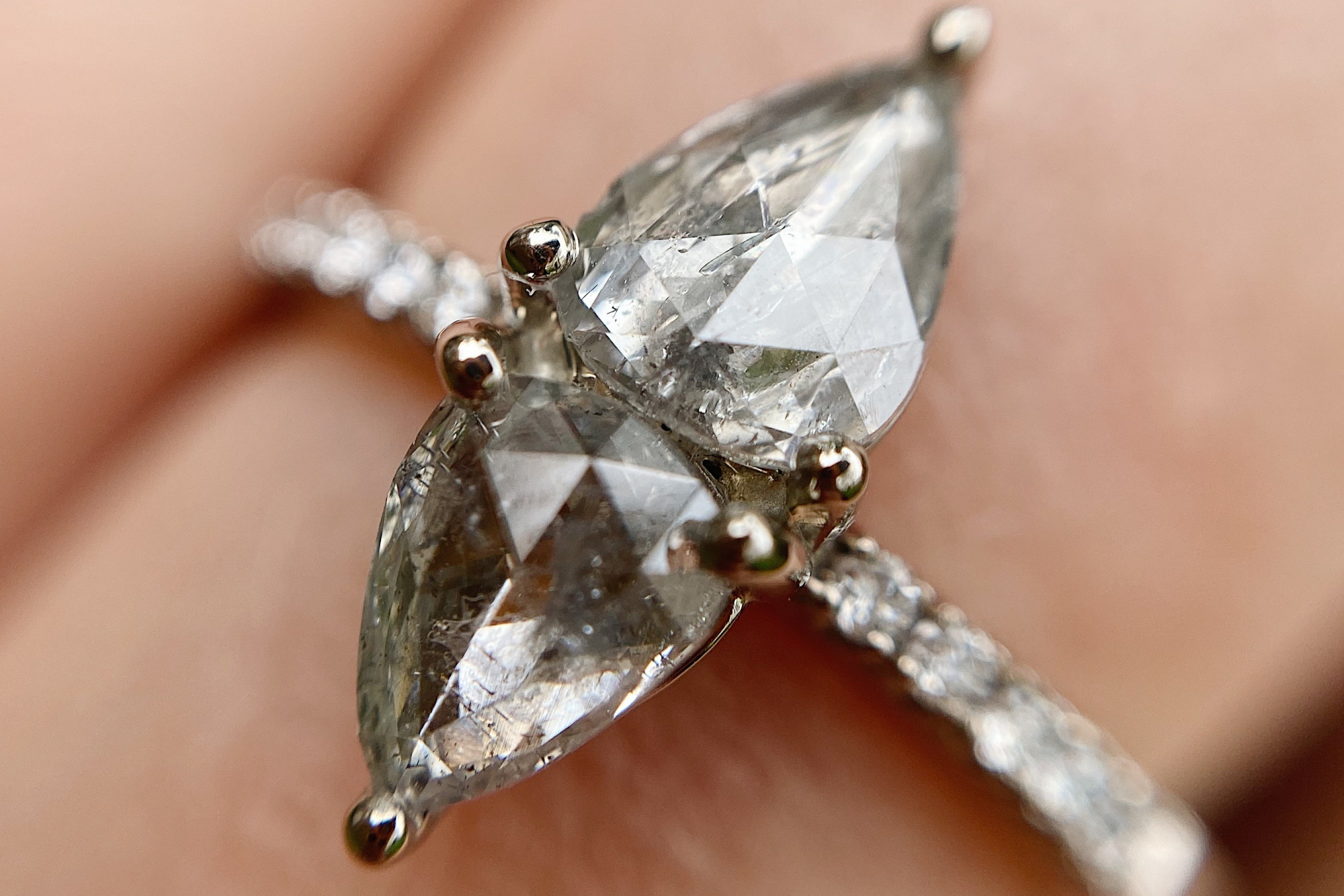 玫瑰形切工钻石,是一种别样的存在